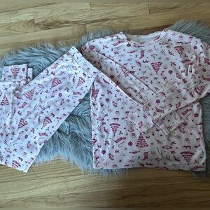Gap Girls Organic Cotton Icons Cherry Blossom PJ Set